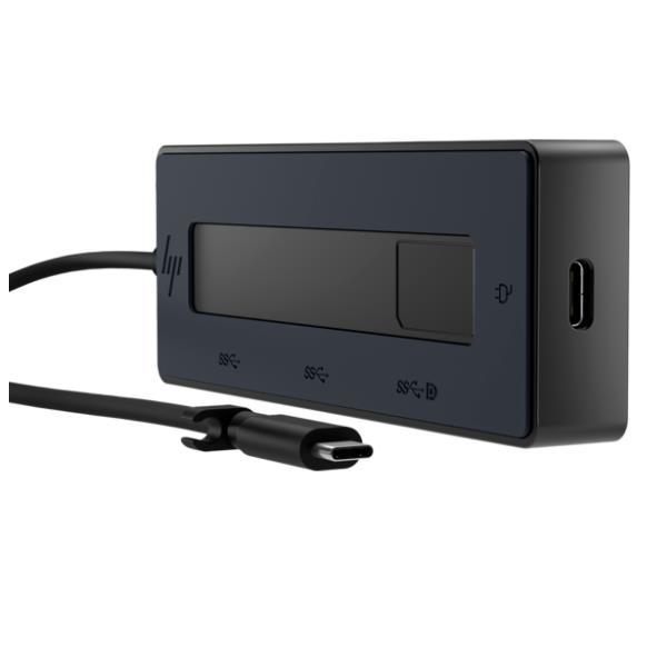 HP 6G842AA HUB MULTIPORTA 4K USB-C A 4xUSB-C 65W 10 GBPS NERO